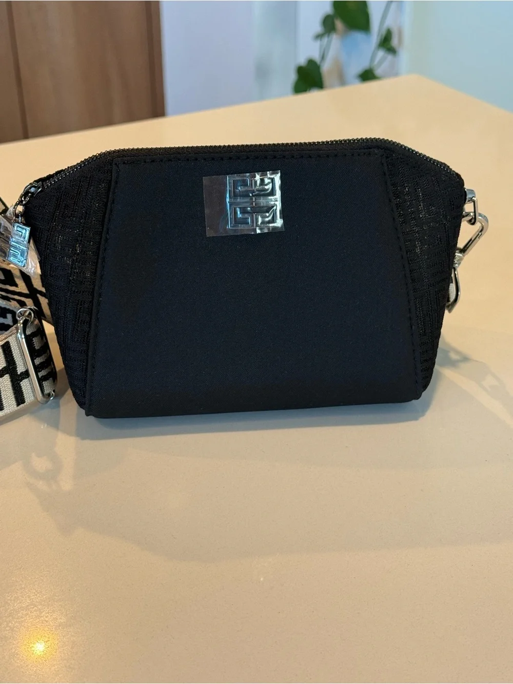 Givenchy Crossbody Bag with Patterned Strap